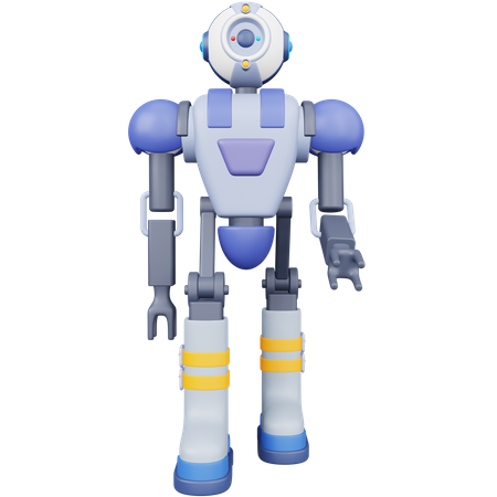 Taktischer Roboter  3D Icon