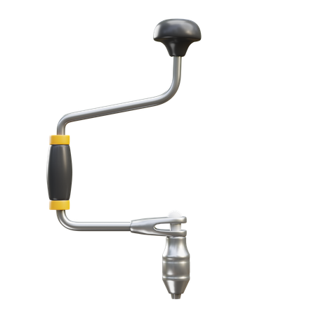 Taladro de mano  3D Icon