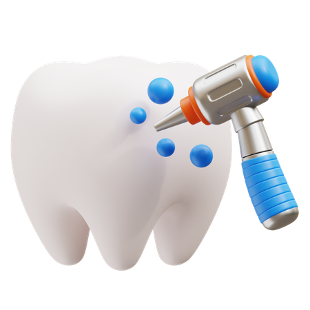 Taladro dental  3D Icon