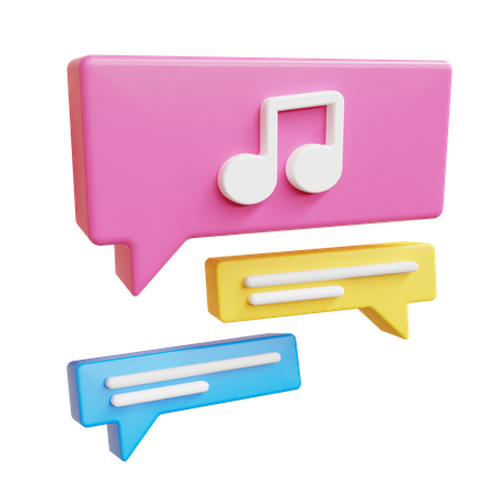 Talk  3D Icon