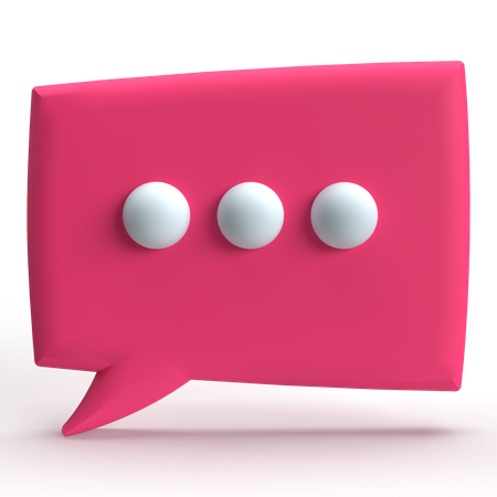 Talk  3D Icon