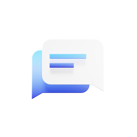 Talk  3D Icon