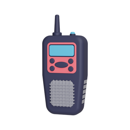 Talkies-walkies  3D Illustration