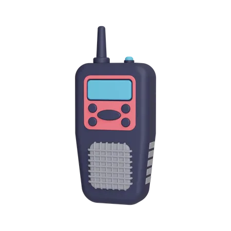 Talkies-walkies  3D Illustration