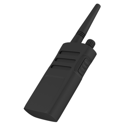 Talkie walkie  3D Illustration