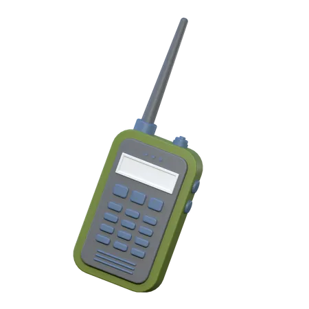 Telephone Satellite Militaire Icone 3 D Illustration De Lequipement Militaire 3D Icon