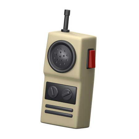 Talkies-walkies  3D Icon