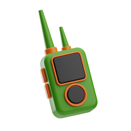 Talkie-walkie militaire  3D Icon