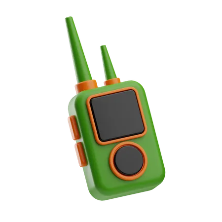 Talkie-walkie militaire  3D Icon