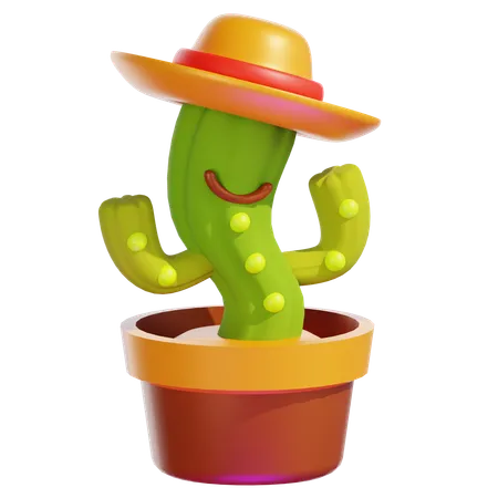 TALKING CACTUS  3D Icon