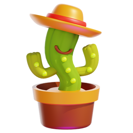 TALKING CACTUS  3D Icon