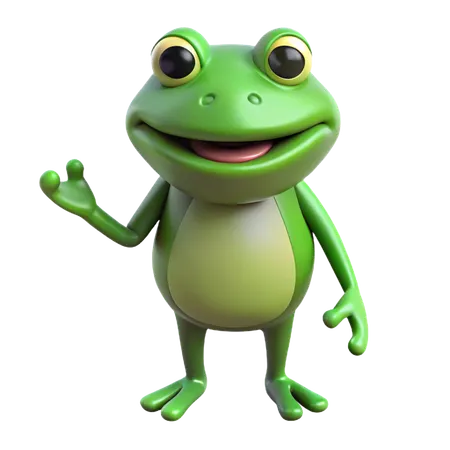 Talking Frog  3D Icon