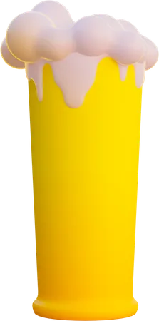 Tall Beer Glass  3D Icon