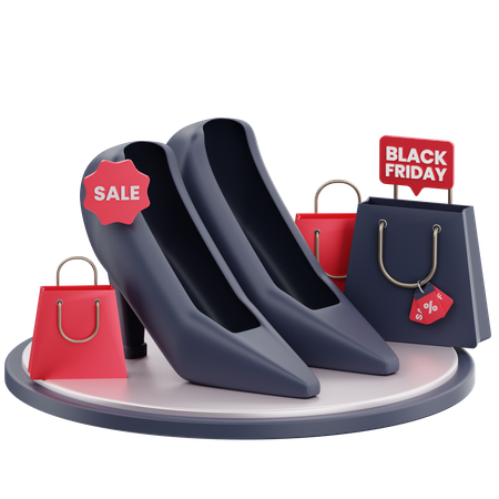 Soldes de talons hauts  3D Icon