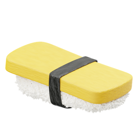 Tamago Sushi  3D Icon