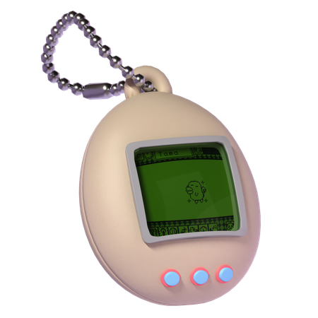 Tamagotchi  3D Icon