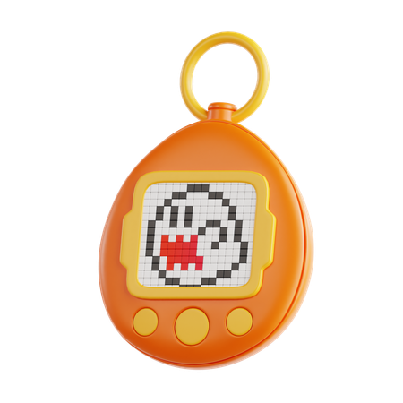 Tamagotchi gaming  3D Icon