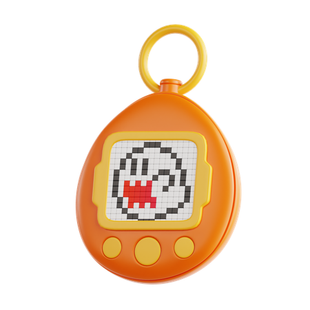 Tamagotchi Gaming  3D Icon