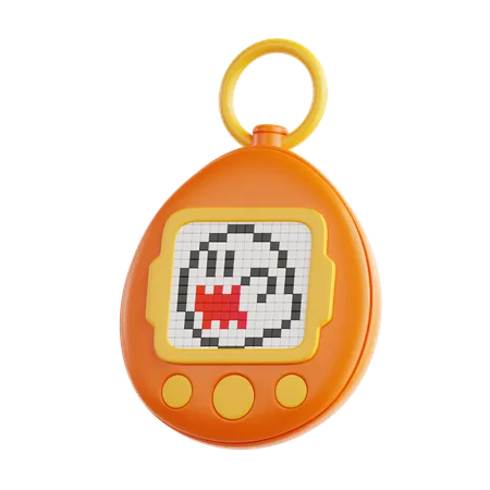 Juego tamagotchi  3D Icon