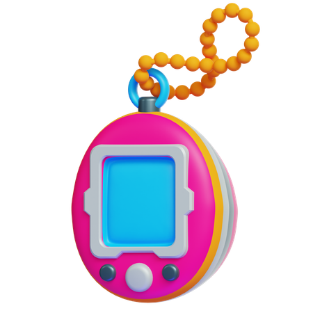 Tamagotchi rétro  3D Icon