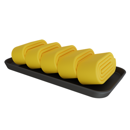 Tamagoyaki  3D Icon