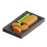 tamagoyaki emoji 3d