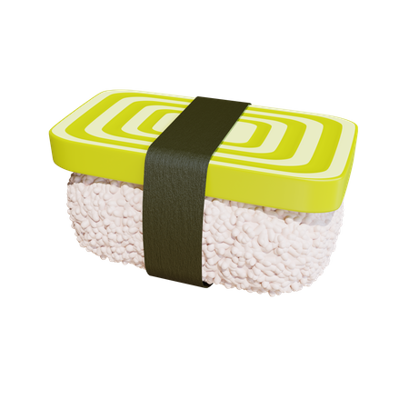 Tamagoyaki Sushi  3D Icon