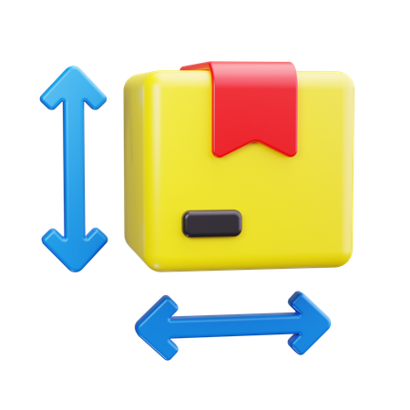 Tamaño del paquete  3D Icon