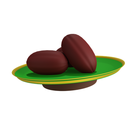 Fruta de tamareira  3D Icon
