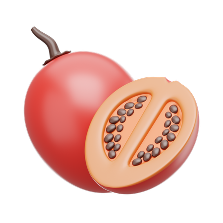 Tamarillo  3D Icon