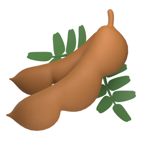 Tamarind  3D Icon