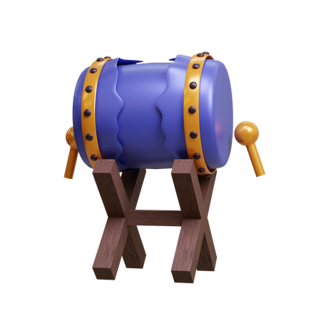 Tambor  3D Icon