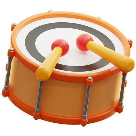 Tambor  3D Icon