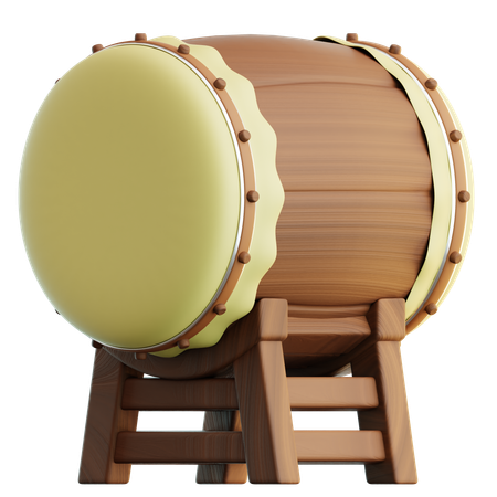 Tambor  3D Icon