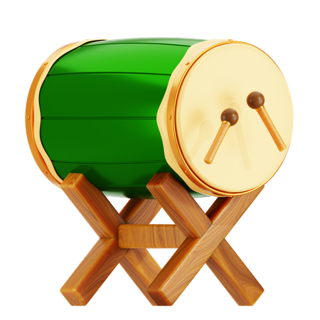 Tambor  3D Icon