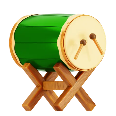 Tambor  3D Icon