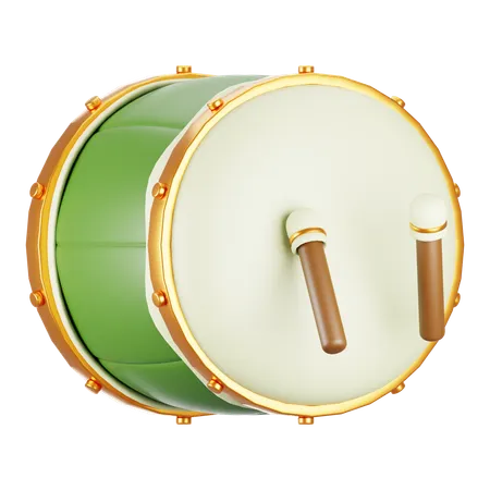 Tambor  3D Icon