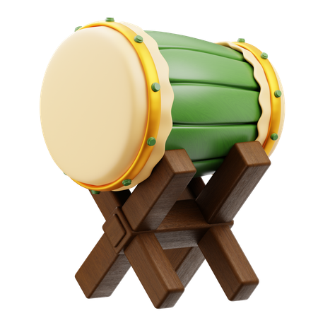 Tambor  3D Icon