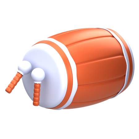 Tambor  3D Icon