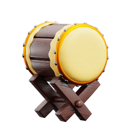 Tambor  3D Icon