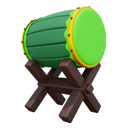 Tambor  3D Icon