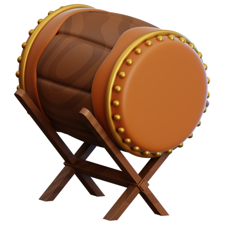 Tambor  3D Icon