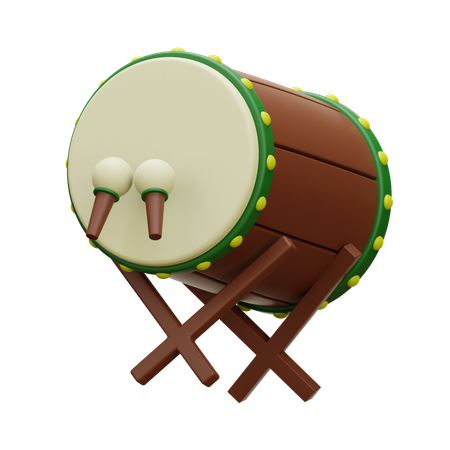 Tambor  3D Icon