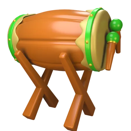 Tambor  3D Icon