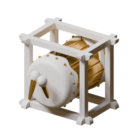 Tambor  3D Icon