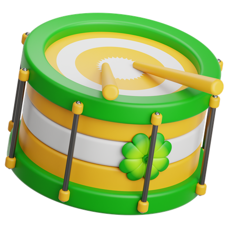 Tambor  3D Icon