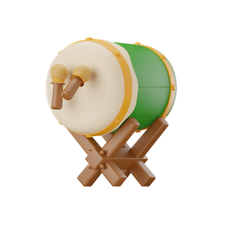 Tambor  3D Icon