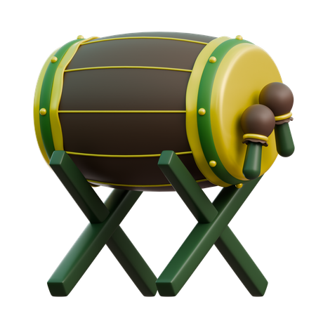 Tambor  3D Icon