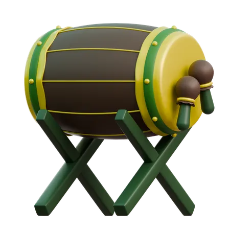 Tambor  3D Icon