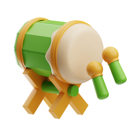 Tambor  3D Icon